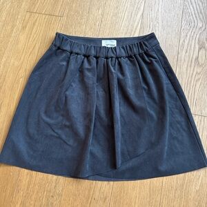 Wilfred Charcoal Skater Skirt